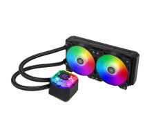 SST-IG240P-ARGB 240mm high-performance ARGB AIO liquid cooler with 2x120mm ARGB fan,Compatible with Intel LGA 115X/1366/1200/2011/2066 and AMD sTRX4/TR4/AM4/AM3/AM2/FM2/FM1 sockets  (811192) {6}