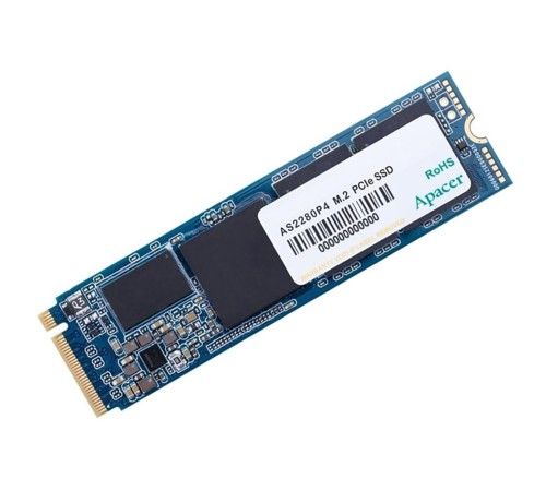 Твердотельный накопитель Apacer SSD AS2280P4U 1TB M.2 PCIe Gen3x4, R3500/W3000 Mb/s, MTBF 1.8M, 3D NAND, NVMe, Retail (AP1TBAS2280P4U-1) (AP1TBAS2280P4U-1) Твердотельный накопитель Apacer SSD AS2280P4U 1TB M.2 PCIe Gen3x4, R3500/W3000 Mb/s, MTBF 1.8M, 3D NAND, NVMe, Retail (AP1TBAS2280P4U-1) (AP1TBAS2280P4U-1)