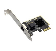 Сетевая карта D-Link DGE-562T/A2A, PCI-Express Network Adapter with 1 100/1000/2.5GBase-T RJ-45 port.802.1Q VLAN, 802.3x Flow Control, Jumbo frame 9,8K, 802.1p QoS, Wake-On-LAN, EEE 802.3az, Microsoft Windows 10 3 (DGE-562T/A2A)