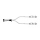 Кабель Advantech 1703060191 Кабель A Cable 1*6P-2.0/M-DIN 6P(F)*2 22cm