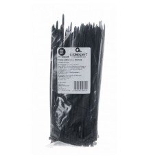Стяжки Cablexpert NYT-200x3.6В пластиковые 200 мм х 3.6 мм, чёрные (100 шт.)