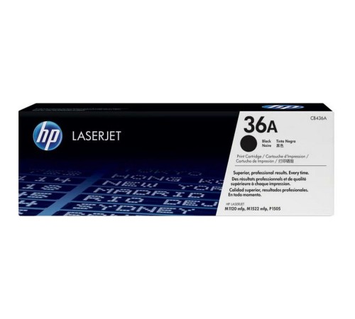 Картридж лазерный HP 36A CB436A черный (2000стр.) для HP LJ M1522x/M1120x/P1505x