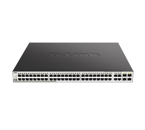 DGS-1210-52/F3A Настраиваемый L2 коммутатор с 48 портами 10/100/1000Base-T и 4 комбо-портами 100/1000Base-T/SFP (465795)
