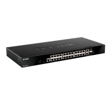 Коммутатор D-Link DGS-1520-28 DGS-1520-28/A1A 24G 2x10G управляемый