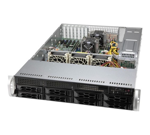 Шасси серверное Supermicro SuperChassis 2U (OEM)LA25TQC-R609LP/ no HDD(8)LFF/ optional  LFF(2)+SFF(2)/ 7xLP/ 2x600W Platinum(12" x 13", 13.68" x 13", 12" x 10")E-ATX, ATX/ Backplane 8xSATA3/SAS3 (CSE-L
