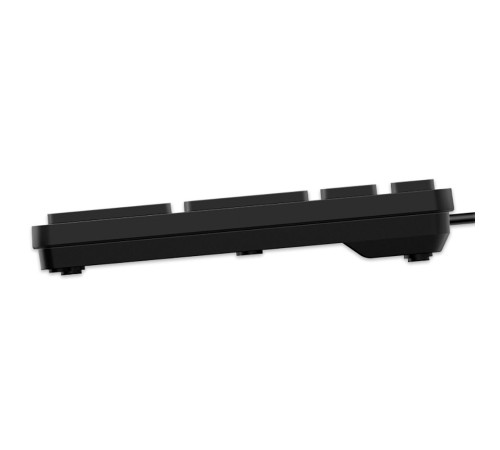 Клавиатура Genius SlimStar 126 Black Only Laser [31310017417] черная, тонкая, программируемая с технологией SmartGenius, 109 клавиш, USB 2.0, кабель 1.4 м (257950)