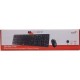 Клавиатура Genius SlimStar 126 Black Only Laser [31310017417] черная, тонкая, программируемая с технологией SmartGenius, 109 клавиш, USB 2.0, кабель 1.4 м (257950)