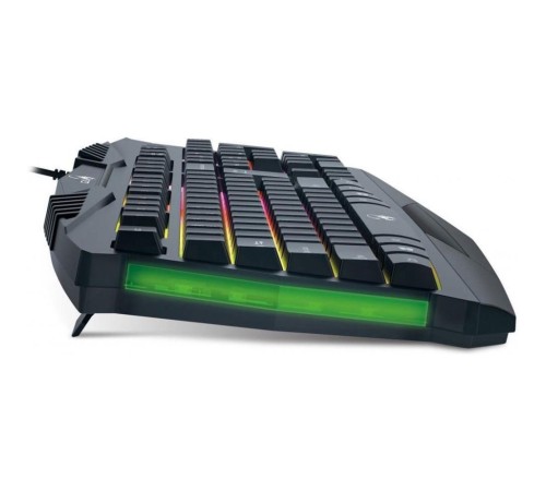 Клавиатура игровая Genius Scorpion K220 [31310475112] черная, 114 клавиш, защита от брызг, подсветка 7 цветов, USB 2.0, кабель 1.5 м (251781)