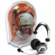 Гарнитура Genius HS-04SU, 2х mini jack 3.5mm, микрофон с шумоподавлением, поворачивающиеся чаши наушников, регулятор громкости на проводе