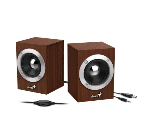 Колонки Genius SP-HF280,WOOD,USB