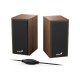 Колонки SP-HF180, 2.0, 2 x 3W, USB-power, Wood