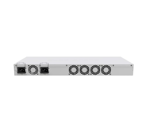 Маршрутизатор MikroTik Cloud Core Router 2116-12G-4S+ with Amazon Annapurna Labs Alpine v3 AL73400 CPU (16-cores, 2GHz per core), 16GB RAM, 4xSFP+ cage, 13xGbit LAN, M.2 PCIe slot, RouterOS L6, 1U rackmount case, D (CCR2116-12G-4S+)