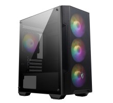 MAG FORGE M100A Mini-Tower, MATX, 1xUSB 3.0, 2xUSB 2.0, 4x120mm Auto RGB Fan, Acrylic Window, Brown Box