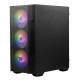 MAG FORGE M100A Mini-Tower, MATX, 1xUSB 3.0, 2xUSB 2.0, 4x120mm Auto RGB Fan, Acrylic Window, Brown Box