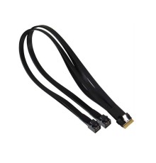 Кабель Supermicro CBL-SAST-1264-100 Slimline x8 (STR) to 2x MiniSAS HD x4,65CM,100 OHM,RoHS (CBL-SAST-1264-100)