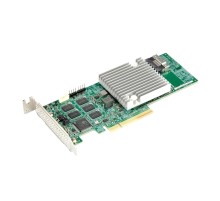 Supermicro AOC-S3908L-H8IR-32DD-O 12Gb/s Multi-Port SAS PCIe Gen 4.0 Internal RAID Adapter, 8 internal SAS3 ports (1x SlimSAS x8), Supports up to 32 physical devices,x8 PCIe Gen 4.0,8GB DDR4,Low profi