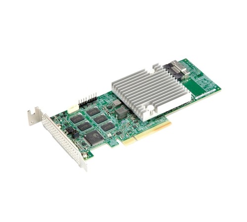 Supermicro AOC-S3908L-H8IR-32DD-O 12Gb/s Multi-Port SAS PCIe Gen 4.0 Internal RAID Adapter, 8 internal SAS3 ports (1x SlimSAS x8), Supports up to 32 physical devices,x8 PCIe Gen 4.0,8GB DDR4,Low profi