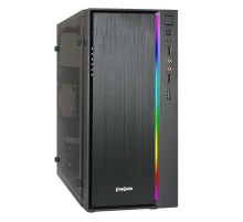 Корпус Minitower ExeGate mEVO-9301-NPX500 (mATX, 500NPX 12см, окно, 2USB+1USB3.0,HD аудио,RGB подсв) (117594)