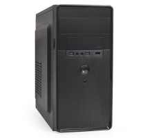 Корпус Minitower ExeGate BA-309U2-AA500 (mATX, AA500 8см, 1*USB+2*USB3.0, HD аудио) (124110)