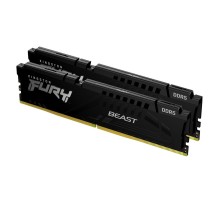32GB Kingston DDR5 5200 DIMM FURY Beast Black EXPO Gaming Memory KF552C36BBEK2-32 Non-ECC, CL36 , 1.25V, 1RX8 (Kit of 2)  288-pin 16Gbit, RTL