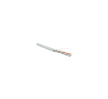Кабель информационный Hyperline UUTP4-C5E-S24-IN-LSZH-GY-305 кат.5е U/UTP не экранированный 4X2X24AWG LSZH внутренний 305м серый