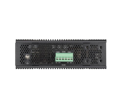 DIS-200G-12PS/A2A Промышленный управляемый L2 коммутатор с 10 портами 10/100/1000Base-T и 2 портами 1000Base-X SFP (8 портов PoE 802.3af/at, PoE-бюджет до 240 Вт) (464560)