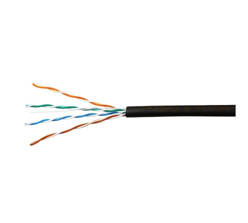 Кабель SkyNet Кабель SkyNet CSP-UTP-4-CU-OUTR Premium UTP outdoor 4x2x0,51 на тросу, медный, FLUKE TEST, кат.5e, однож., 305 м (207339)
