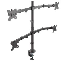 Кронштейн для мониторов Onkron D421E черный 13"-32" макс.32кг настольный поворот и наклон