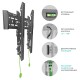 Кронштейн для телевизора Onkron TM5 черный 32"-65" макс.68кг настенный наклон