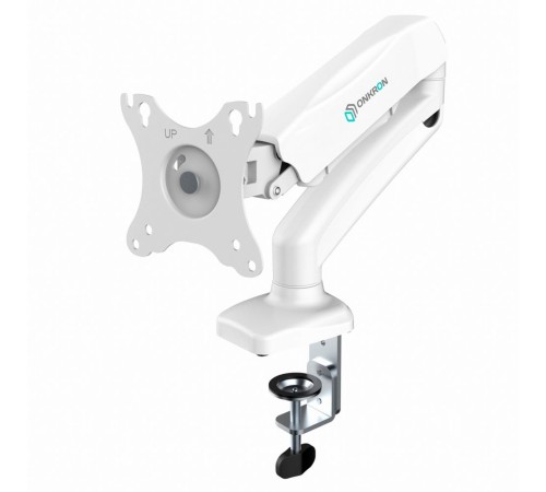 Кронштейн для мониторов Onkron G80W белый 13"-32" макс.8кг настольный поворот и наклон верт.перемещ.