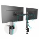 Кронштейн для мониторов Onkron D221E черный 13"-32" макс.16кг настольный поворот и наклон