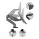 Кронштейн для мониторов Onkron G160 черный 13"-27" макс.16кг настольный поворот и наклон верт.перемещ.