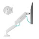 Кронштейн для мониторов Onkron G160W белый 13"-27" макс.13кг настольный поворот и наклон верт.перемещ.