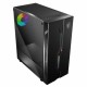 MAG VAMPIRIC 010X IN, 1xUSB 3.0, 2xUSB 2.0,1xARGB Fan, 1 to 4 LED HUB, Tempered Glass Window, Brown Box (652630)