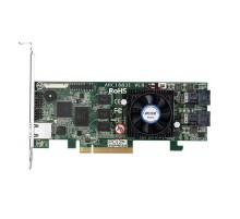 RAID-контроллер Areca ARC-1883i PCIe 3.0 x8 Low Profile, SAS/SATA 12G, RAID 0,1,5,6,10,50,60, 8port (2*int SFF8643), Cache 2GB (аналог LSI00462 9361- 8I(2G)), RTL {10} (411314)