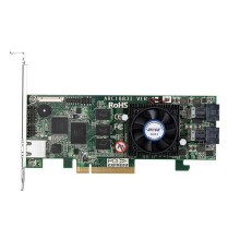RAID-контроллер Areca ARC-1883i PCIe 3.0 x8 Low Profile, SAS/SATA 12G, RAID 0,1,5,6,10,50,60, 8port (2*int SFF8643), Cache 2GB (аналог LSI00462 9361- 8I(2G)), RTL {10} (411314)