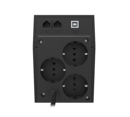 Источник бесперебойного питания Powercom RPT-1000AP EURO USB 600Вт 1000ВА Источник бесперебойного питания Powercom RPT-1000AP EURO USB 600Вт 1000ВА
