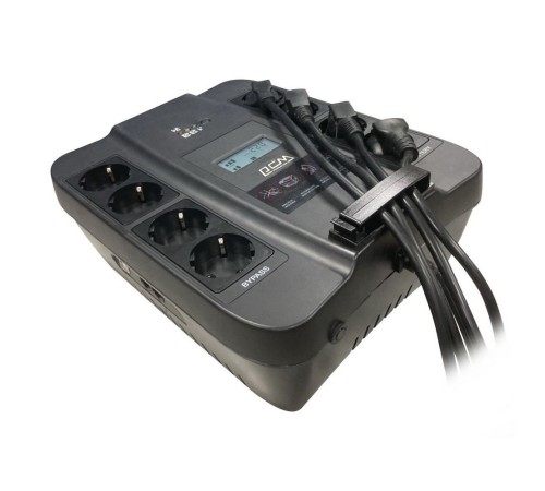 Источник бесперебойного питания Powercom Spider SPD-550U LCD USB 330Вт 550ВА черный Источник бесперебойного питания Powercom Spider SPD-550U LCD USB 330Вт 550ВА черный