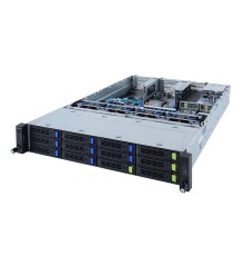 "R282-3C1 2U, 2x LGA4189, 32x DIMM DDR4, 12x 3.5" SAS/SATA with expander (4x NVME Gen4), 2x 2.5" SATA/SAS in rear side, 2x 1Gb/s (Intel I350-AM2), 3x PCIE Gen 4 x16, 4x PCIE Gen 4 x8, 1x OCP 3.0 x16, 1x OCP 2.0 x8, AST2600, 2x 1600W (600112