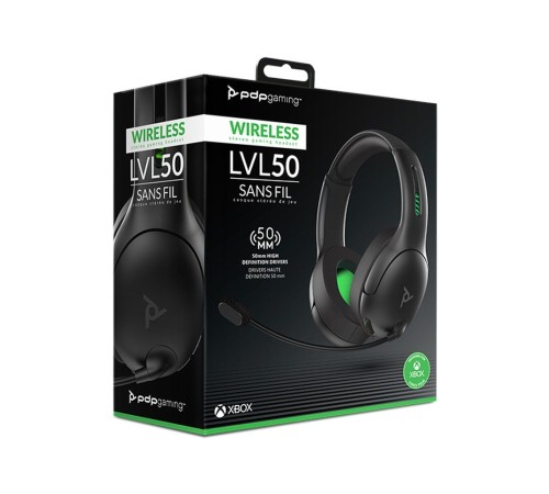Беспроводная гарнитура PDP Gaming для XBOX LVL50 Black