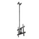 Кронштейн для телевизора Onkron N1L черный 32"-80" макс.68.2кг потолочный поворот и наклон