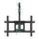 Кронштейн для телевизора Onkron N1L черный 32"-80" макс.68.2кг потолочный поворот и наклон