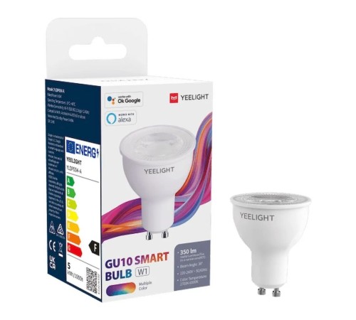 Умная лампа Yeelight Essential W1 GU10 4.5Вт 350lm Wi-Fi (упак.:1шт) (YLDP004-A)