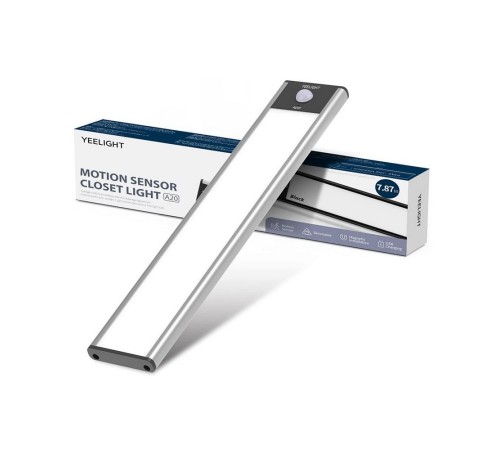 Умный светильник Yeelight Motion Sensor Closet Light A20 универсальный серебристый (YDQA1720008GYGL)