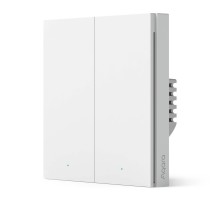 Выключатель двухклавишный Aqara Smart Wall Switch H1 (WS-EUK02)