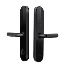 Умный замок Aqara N100 (Zigbee) врезной разбл.отпеч.паль. черный (ZNMS16LM)