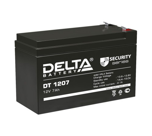 Аккумуляторная батарея Delta DT 1207