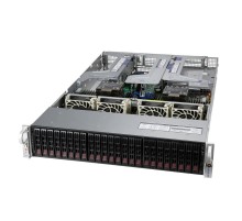 Сервер Supermicro Ultra SuperServer 2U 220U-TNR 2x6330/32x64Gb/2x960Gb PM9A3 NVMe/2x10Gb/8 NVMe Support 24 Hot-swap 2.5" /2x1600W (SYS-220U-TNR*)