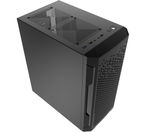Корпус Powercase Mistral Micro Z2B SI, Non Window, Mesh, 2x 120mm fan, чёрный, mATX  (CMIMZB-F2SI)