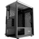 Корпус Powercase Mistral Micro Z3W Mesh LED, Tempered Glass, 2x 140mm + 1х 120mm 5-color fan, белый, mATX  (CMIMZW-L3)